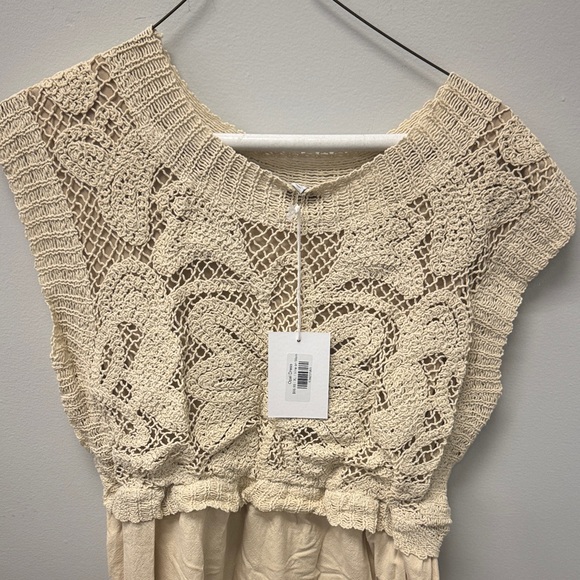 Polagram Cream Lace Maxi Dress - Picture 2 of 6